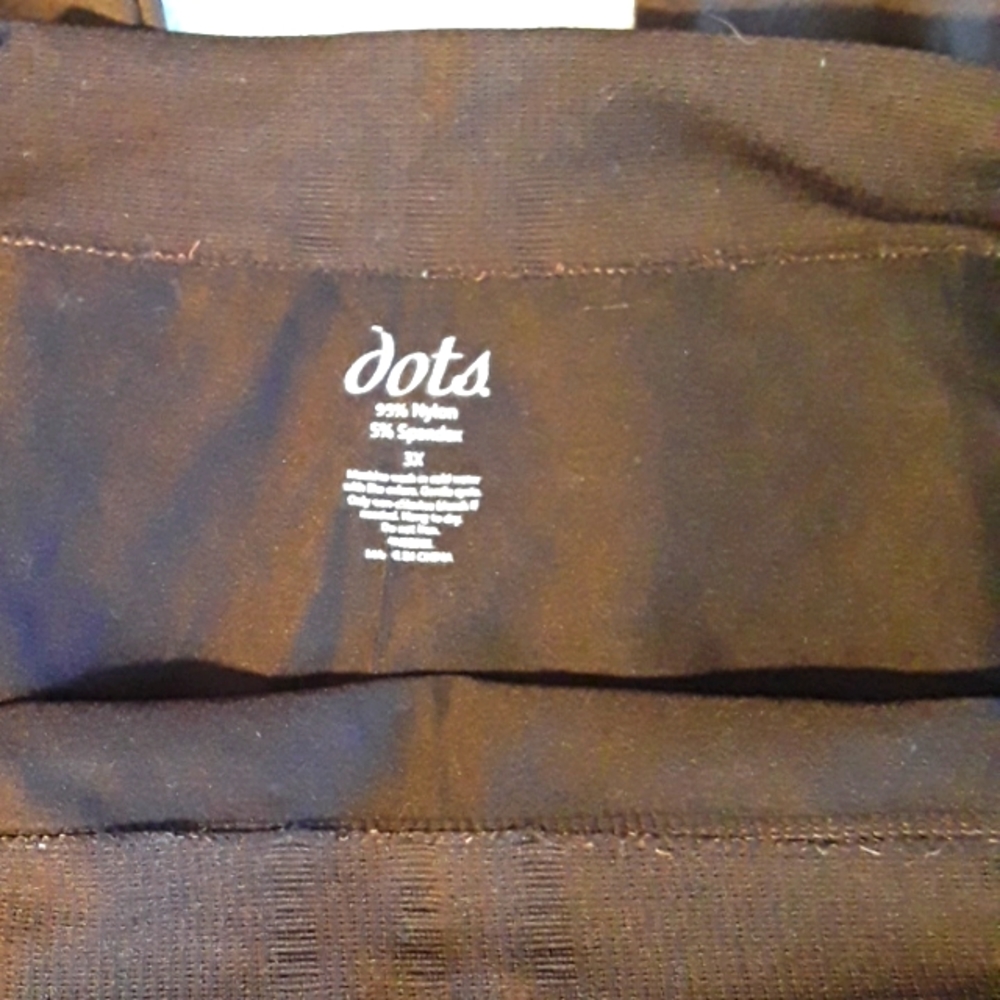 Brown sheer leggings sz 3x
